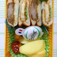 サンドイッチ弁当|tefuraさん