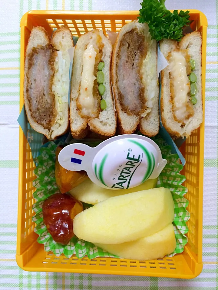 サンドイッチ弁当|tefuraさん