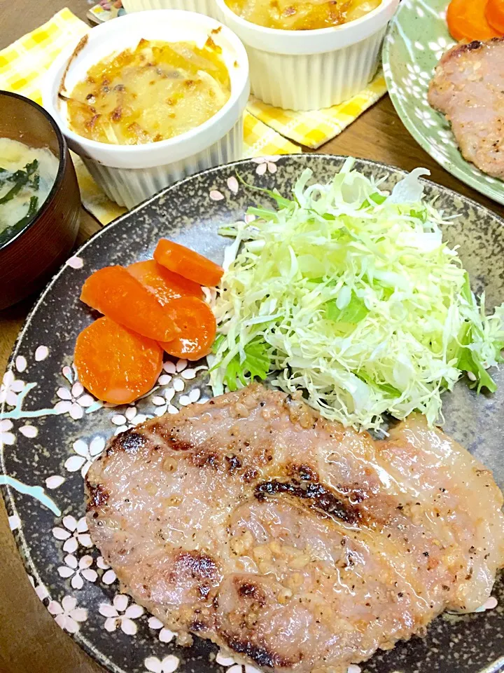 Snapdishの料理写真:27.12.17 晩御飯です(´∀｀*)|ららさん