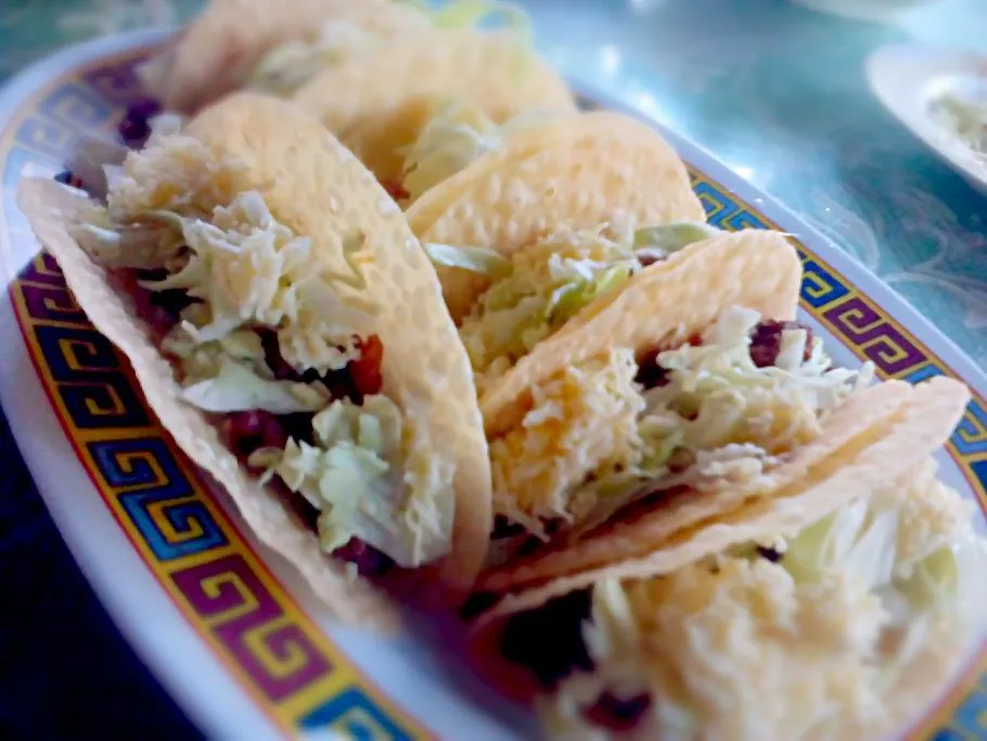 Snapdishの料理写真:homemade tacos for snacks ! #homecook|Amabelleさん