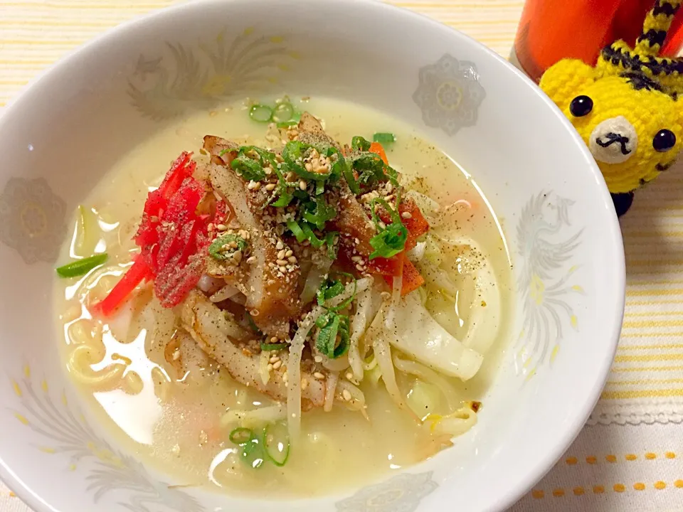 サッポロ一番塩とんこつラーメン|いちこさん