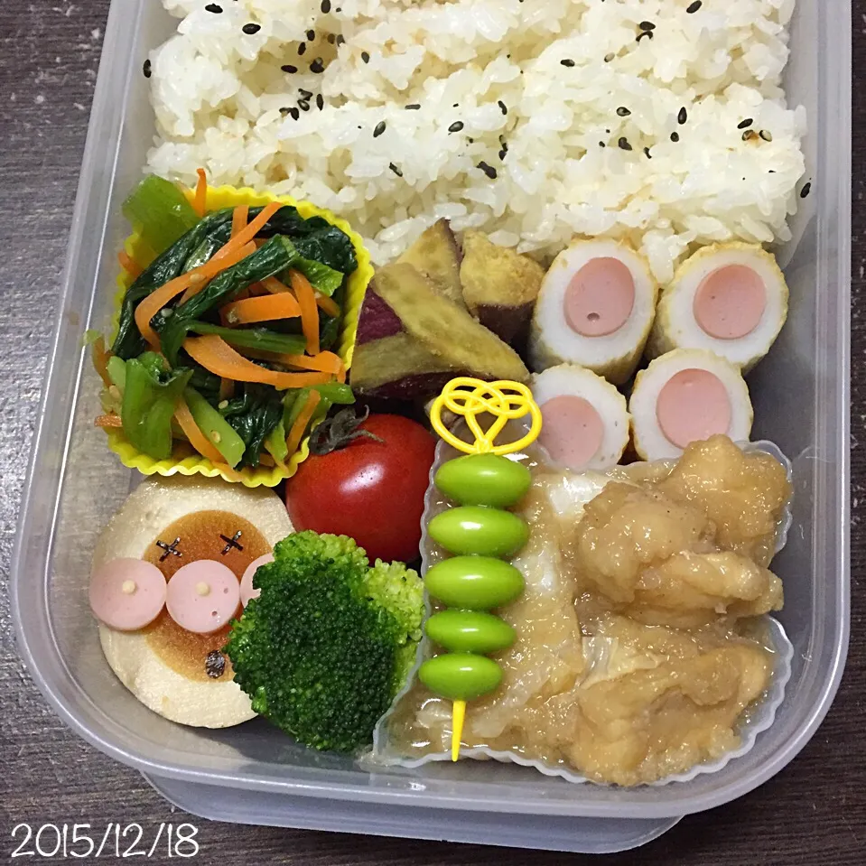 12/18お弁当⚘ᗾᐝ|ふくろう女子さん