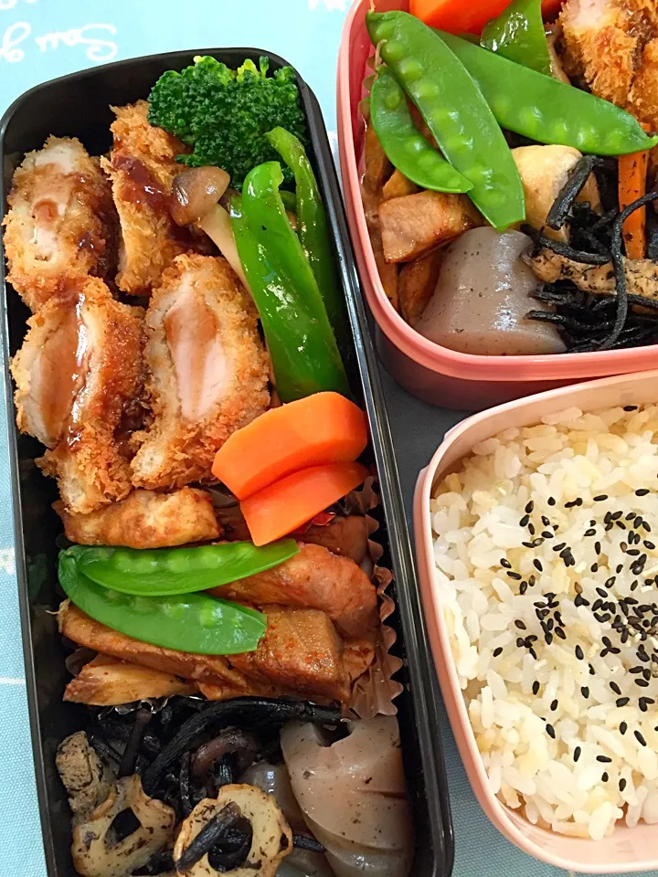 Snapdishの料理写真:今日のお弁当|chiinaさん