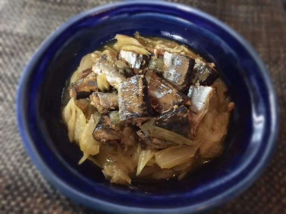 秋刀魚とセロリと玉ねぎで酢の煮物 圧力鍋で骨ごと🐟|ぷっくりんこ💙さん