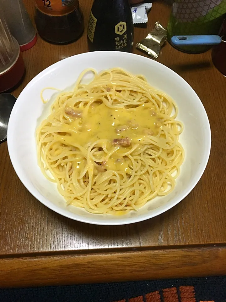 Snapdishの料理写真:カルボナーラ|ともちんさん