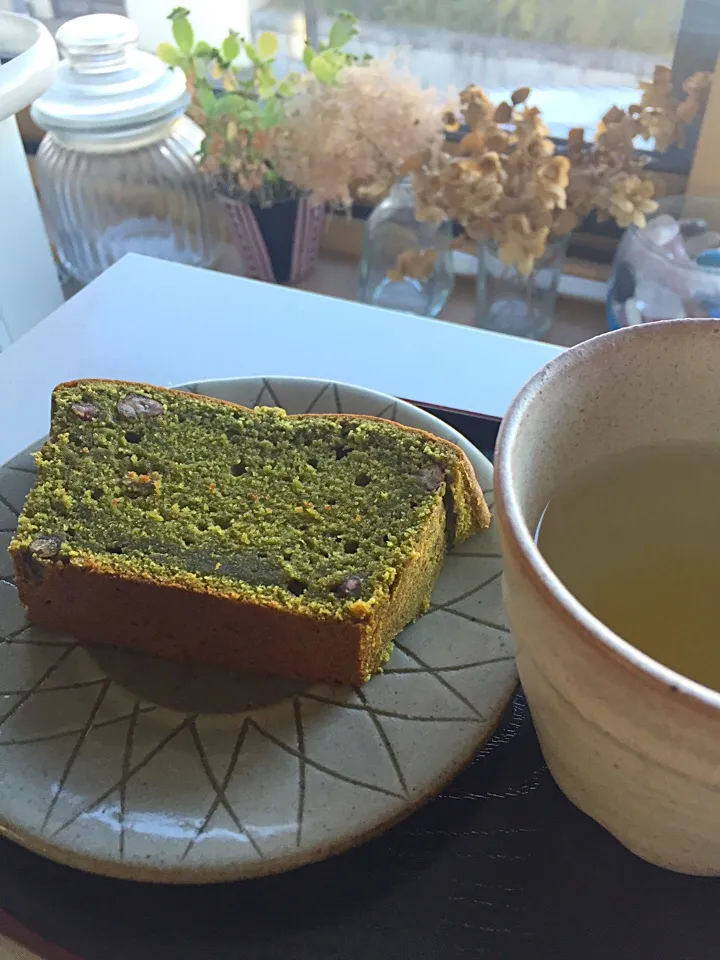 抹茶と小豆パウンドケーキ|Masaさん