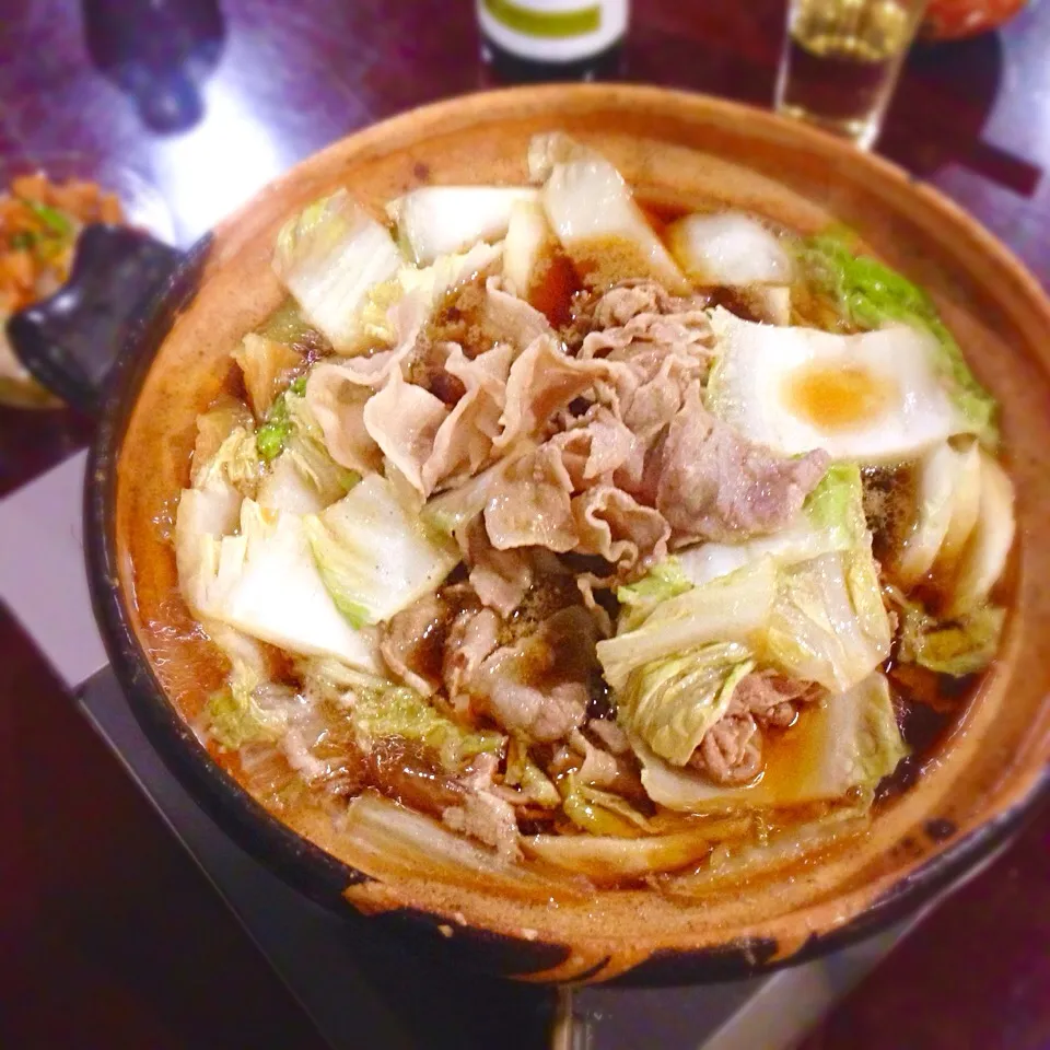 胡麻油香る白菜と豚肉の甘辛鍋🎶
柚子胡椒を添えていただきます( ^ω^ )|kctreeさん