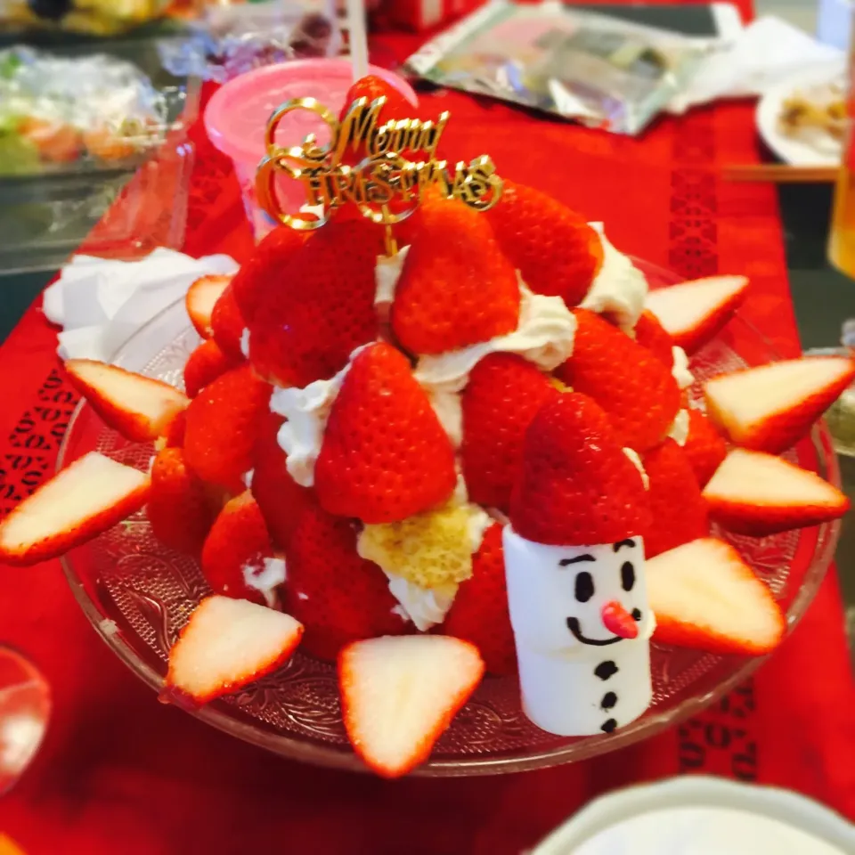 簡単なツリーケーキ🎄|ベルさん