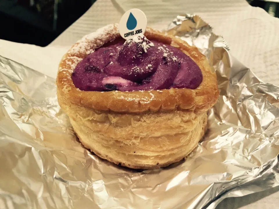 Purple potato tart|PBさん