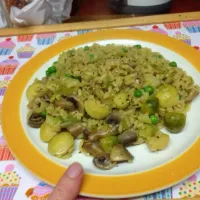 Snapdishの料理写真:Sprout risotto|Alan (Fred) Pipesさん