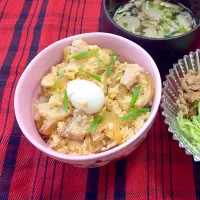 Snapdishの料理写真:親子丼を超えた三世代丼|らむちゃんさん