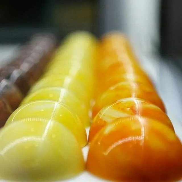 salted passion fruit and durian bon bons|CHUENCHAIさん