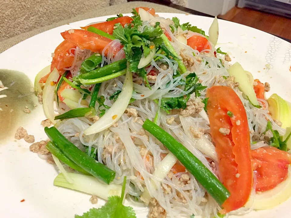 Glass noodle salad|Kanncanohk Thanaworawatkulさん