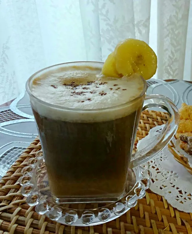 Snapdishの料理写真:☕バリスタで｢コク深ラテバナナ🍌仕立て｣   http://cookpad.com/tsukurepo/list/4986828|*ママちゃん*さん