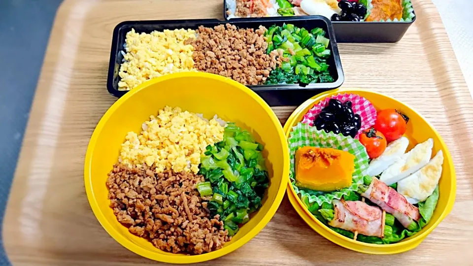 三色丼弁当|みんさん