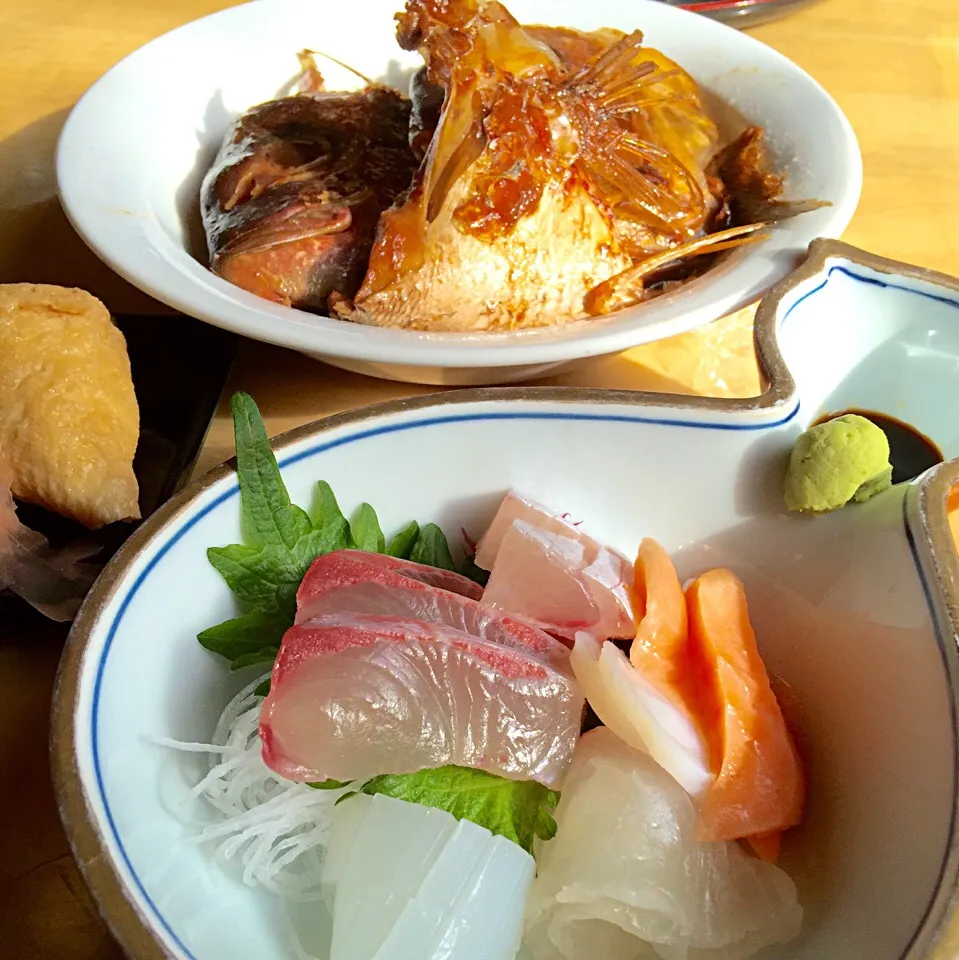 遅いランチ 鯛のあら炊きが美味しかつた💕|keikoさん