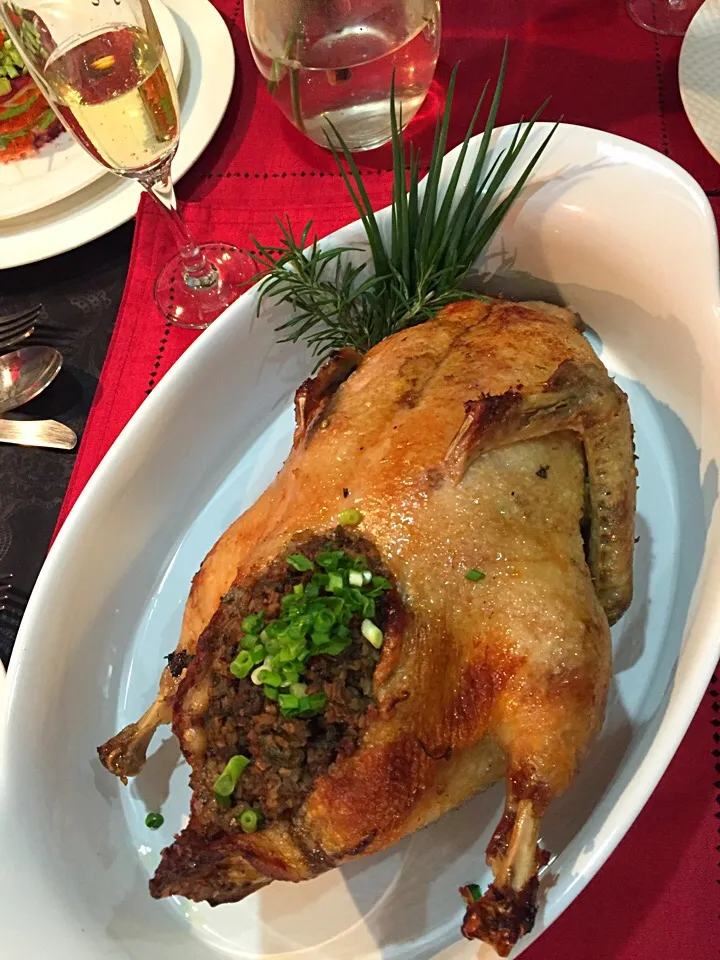 Roast Whole Duck stuffed with buckwheat and liver🇺🇦🎄|aястасияさん