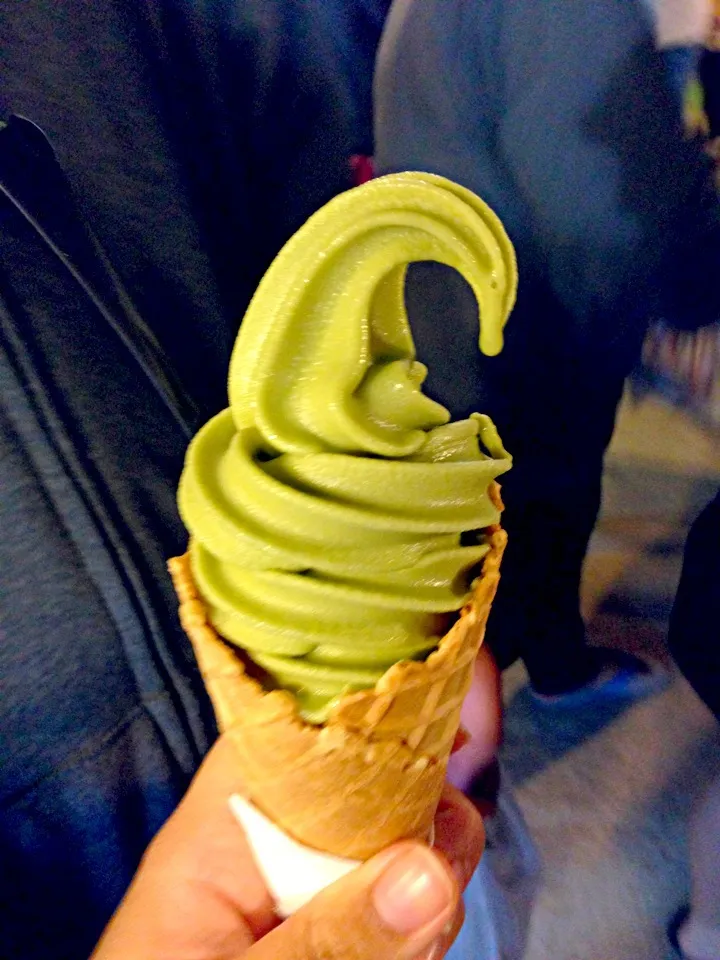 Green tea soft cream ...|Anne~AunAunさん