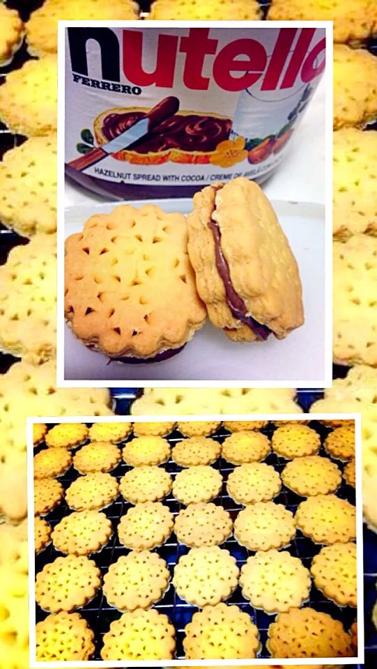 Cornmeal Biscuits with Nutella|Tari's Kitchenさん