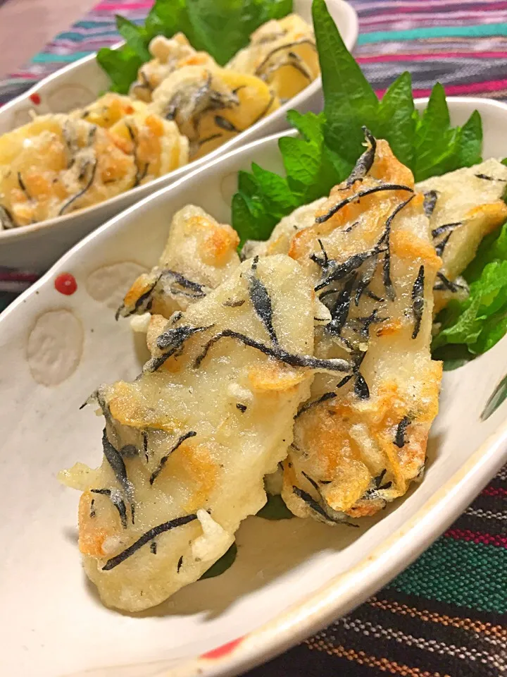 ことり*さんの料理 長芋の味つき衣揚げ*  〜〜 追加でじゃが芋も揚げちゃいました  ヽ(≧▽≦)ﾉ ✨|キラりんさん