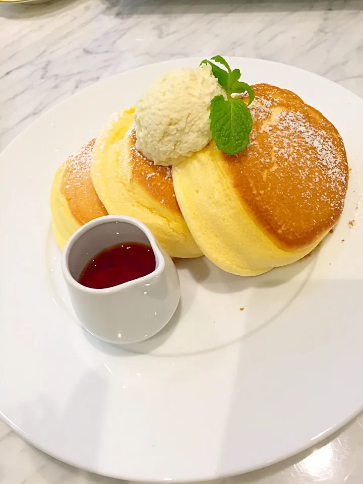 Snapdishの料理写真:幸せのパンケーキ|Sano Nakauchiさん