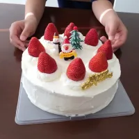 Snapdishの料理写真:クリスマスケーキ|sakikoさん