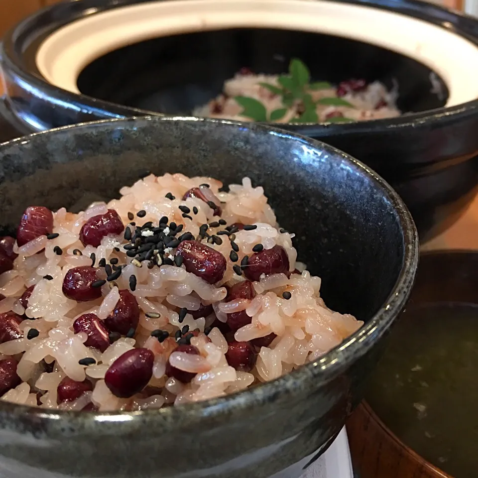 土鍋で赤飯炊きました|ケイさん