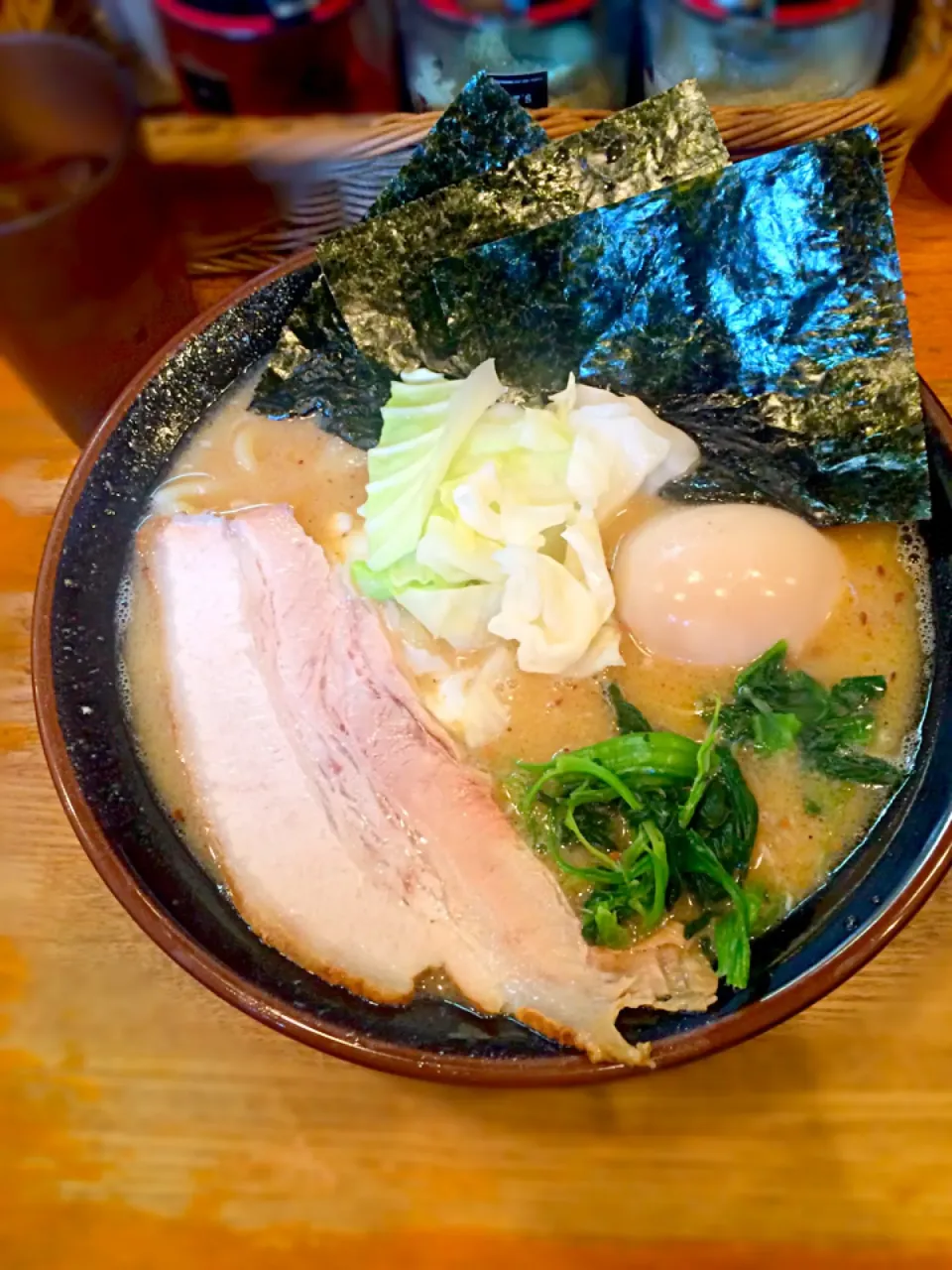 味噌とき卵ラーメン＋味付玉子@大山家|morimi32さん