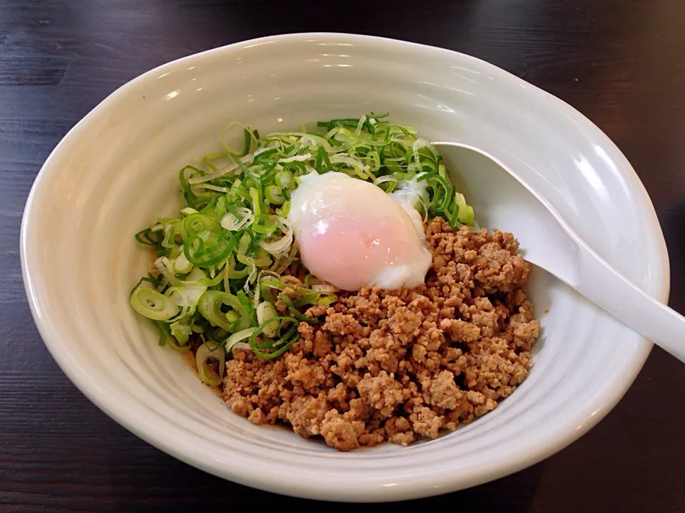 汁なし担担麺 温玉のせ|ちゃみこさん