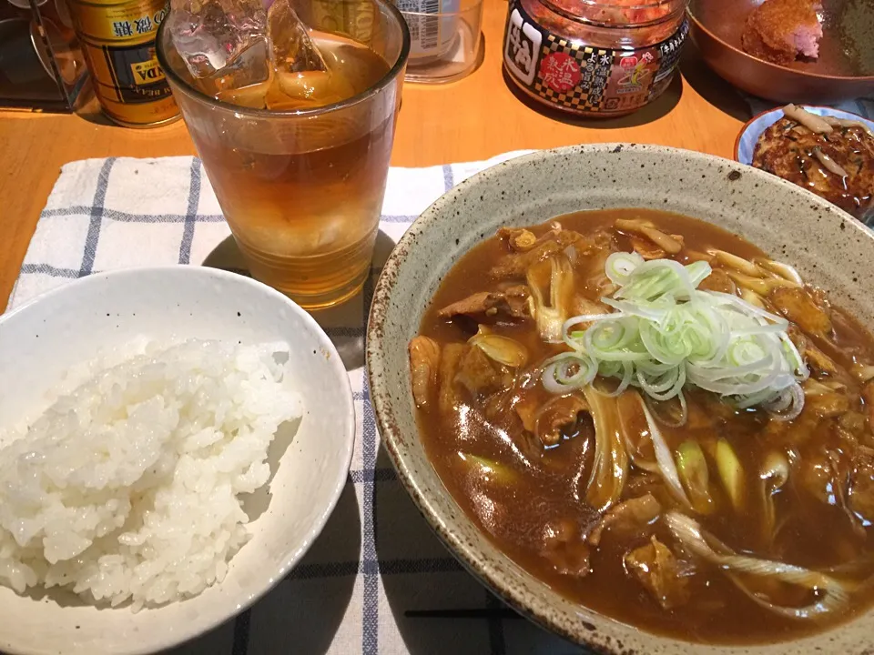 カレーうどん|ゆんたくさん