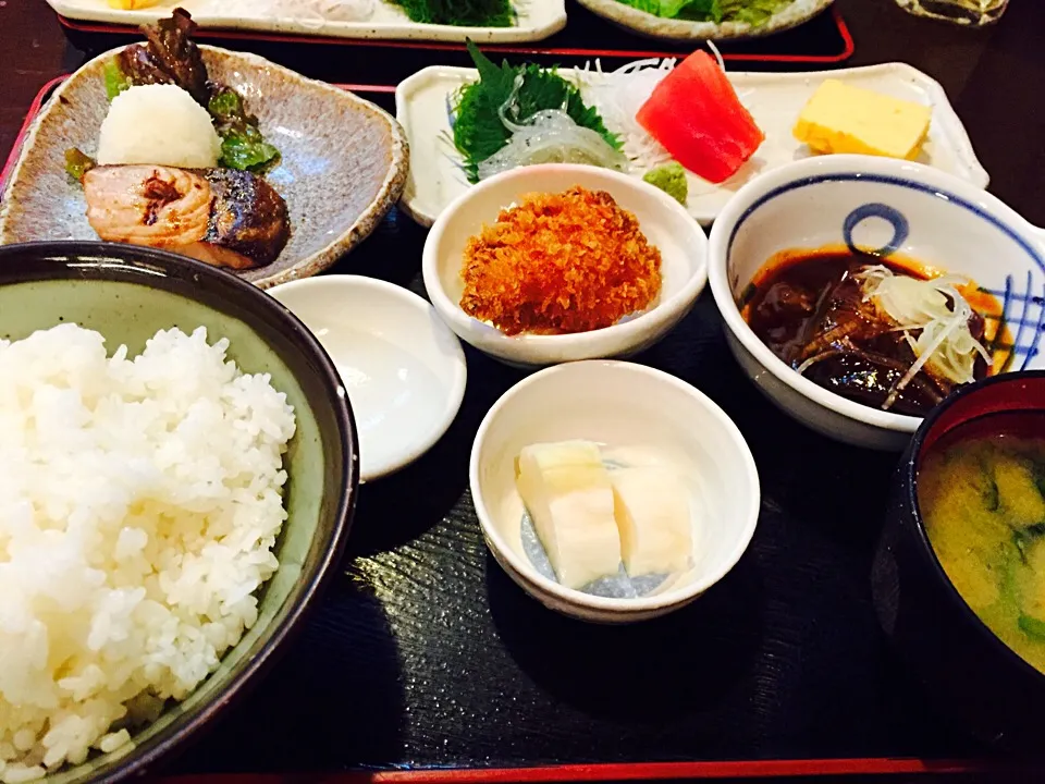 魚づくし定食|大沼慎太郎さん