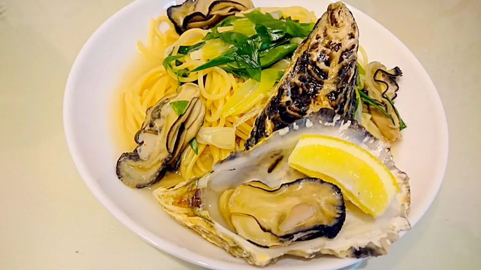 牡蠣パスタ|zakkiesさん