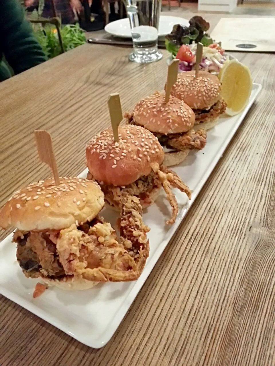 Soft shell crab mini burger|Arthurさん