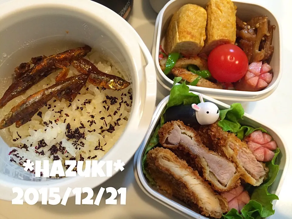 12月21日(月) 高校生息子弁当🍱🍱|Hazukiさん