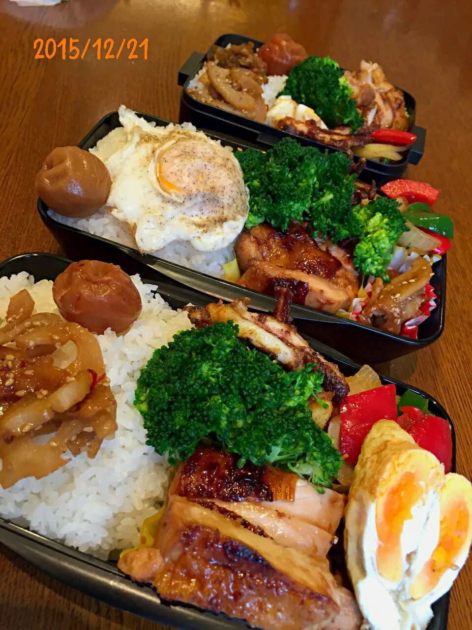 Snapdishの料理写真:今日の弁当🍱🍱🍱|Kaoruさん