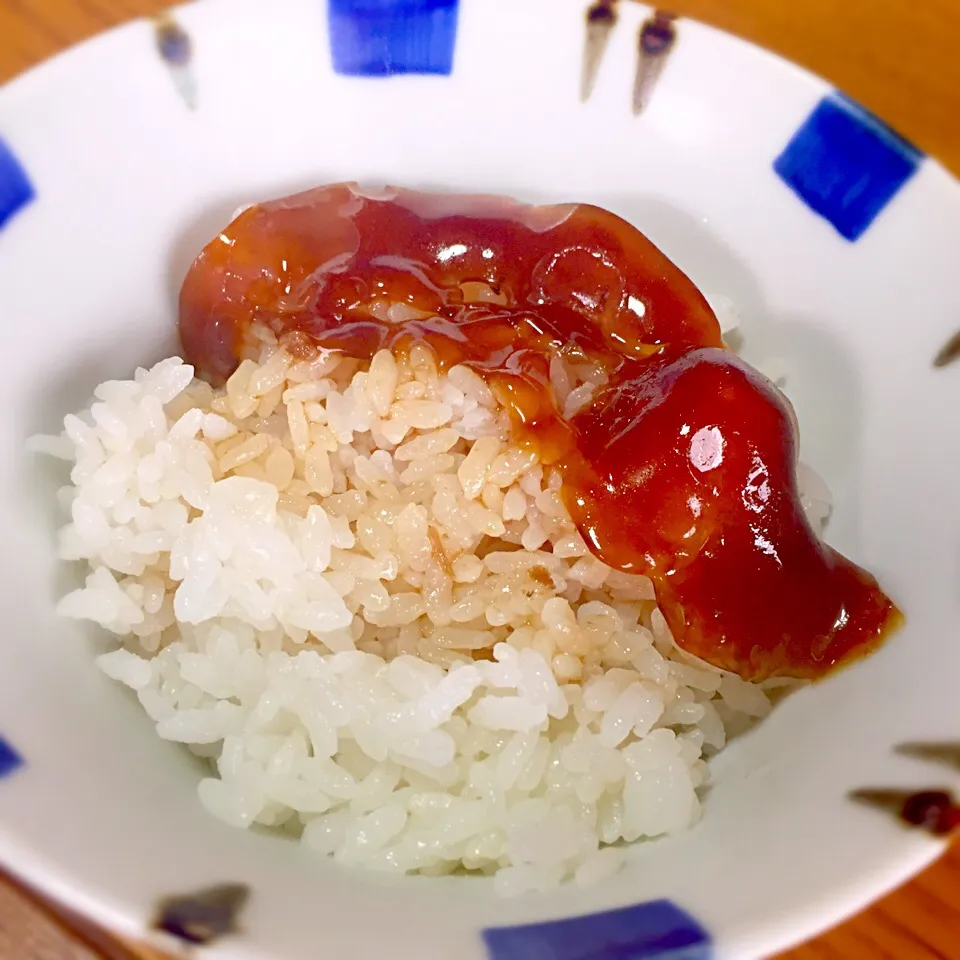 煮魚の残り汁と炊き立てご飯🍚|ラー山さん