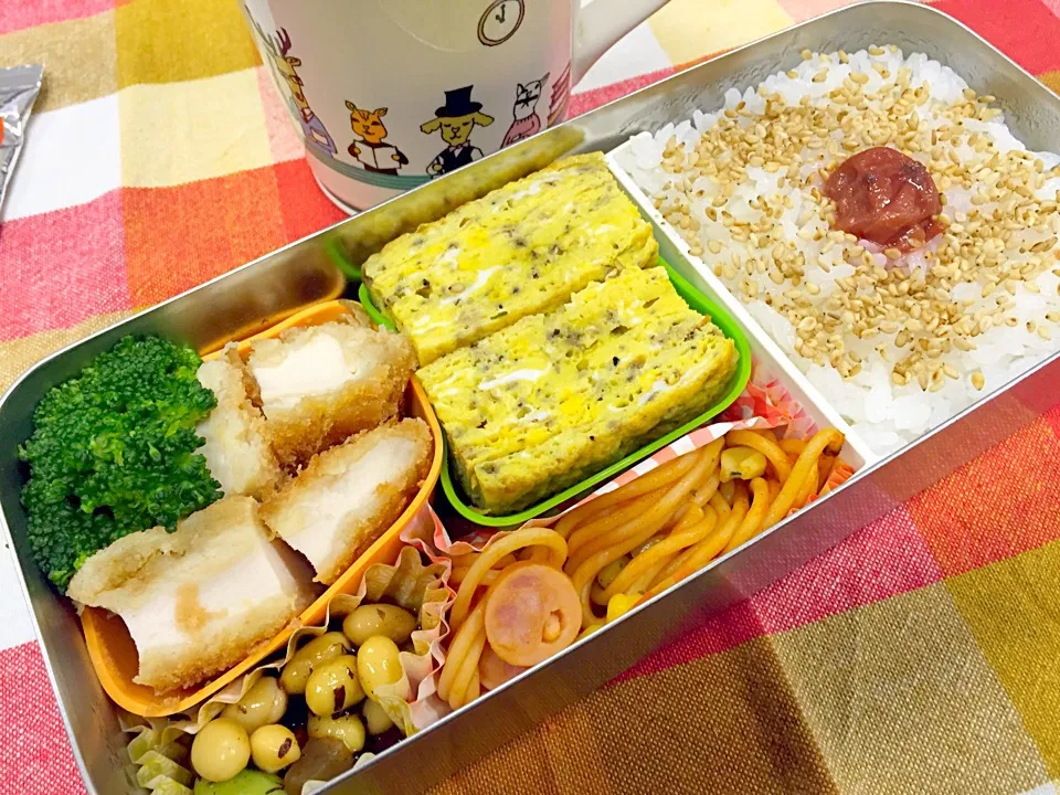 Snapdishの料理写真:闘うオヤジの手づくり弁当『G-BEN』2015.12.21-No.162|石田 雅史さん