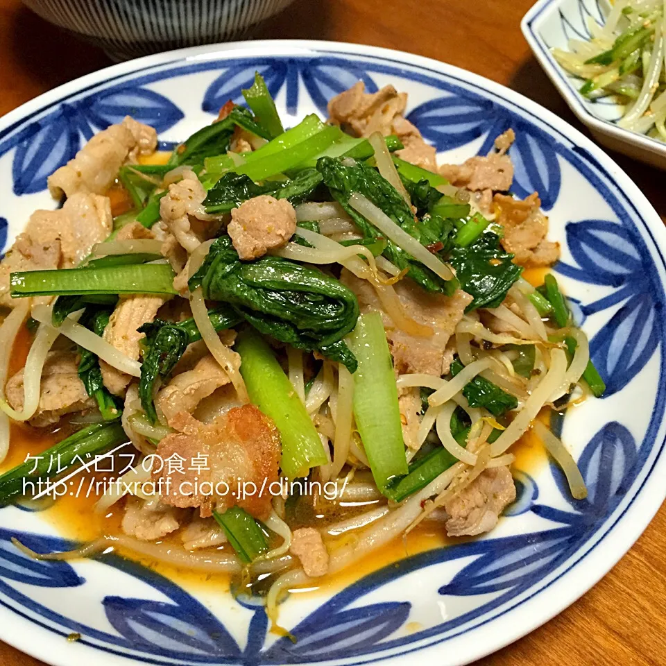 豚肉と野菜の炒め物|門乃ケルコさん