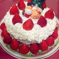 Snapdishの料理写真:Xmasケーキ|Tomoko Onoderaさん