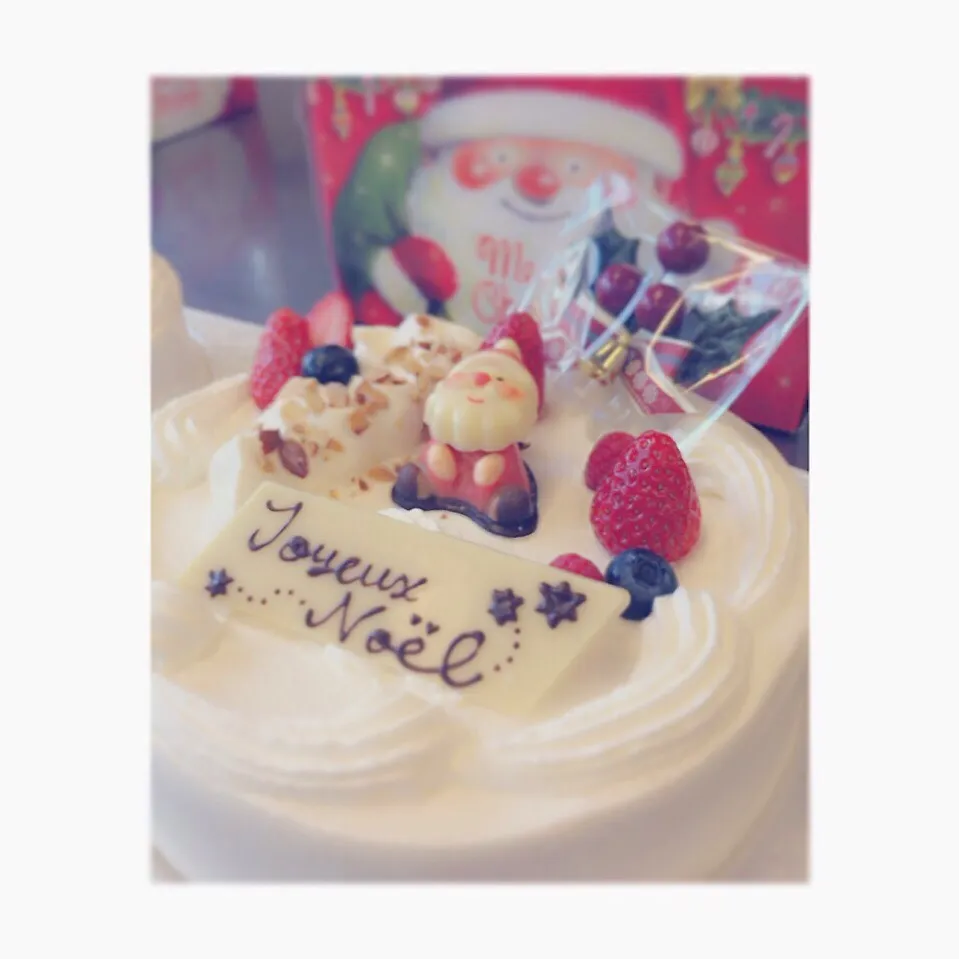 gâteau de Noël|食堂かすみそうさん