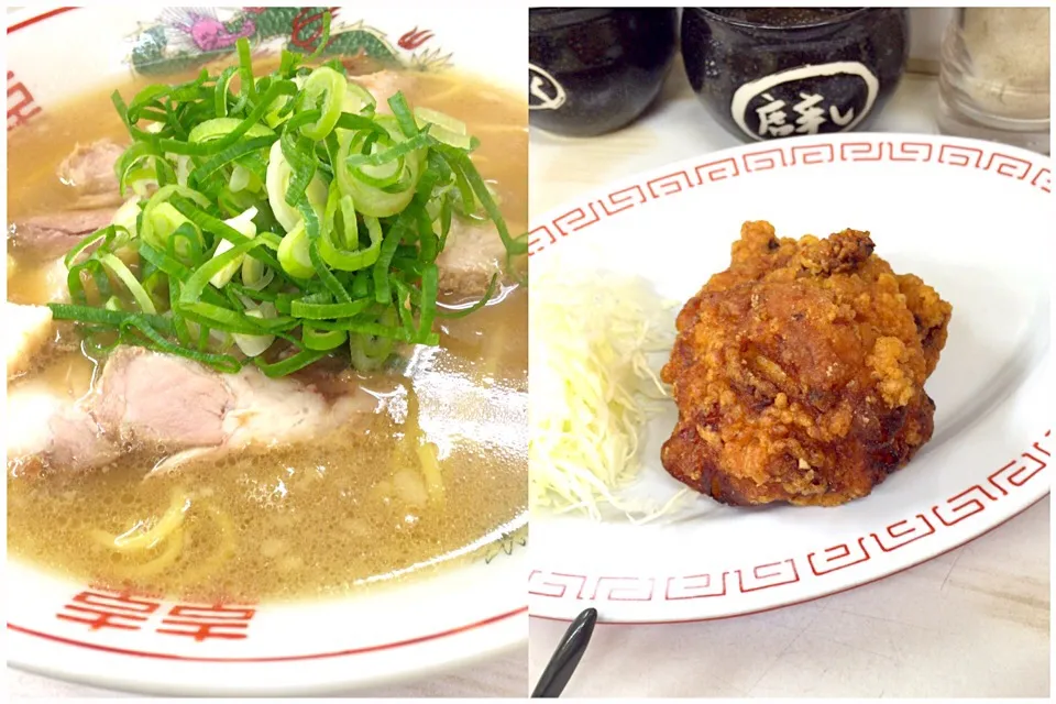 ラーメン、唐揚げ定食|Kunisanoさん