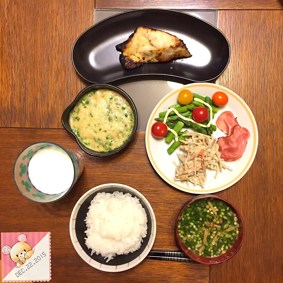 Snapdishの料理写真:主人の朝ごはん❤︎|Makinsさん