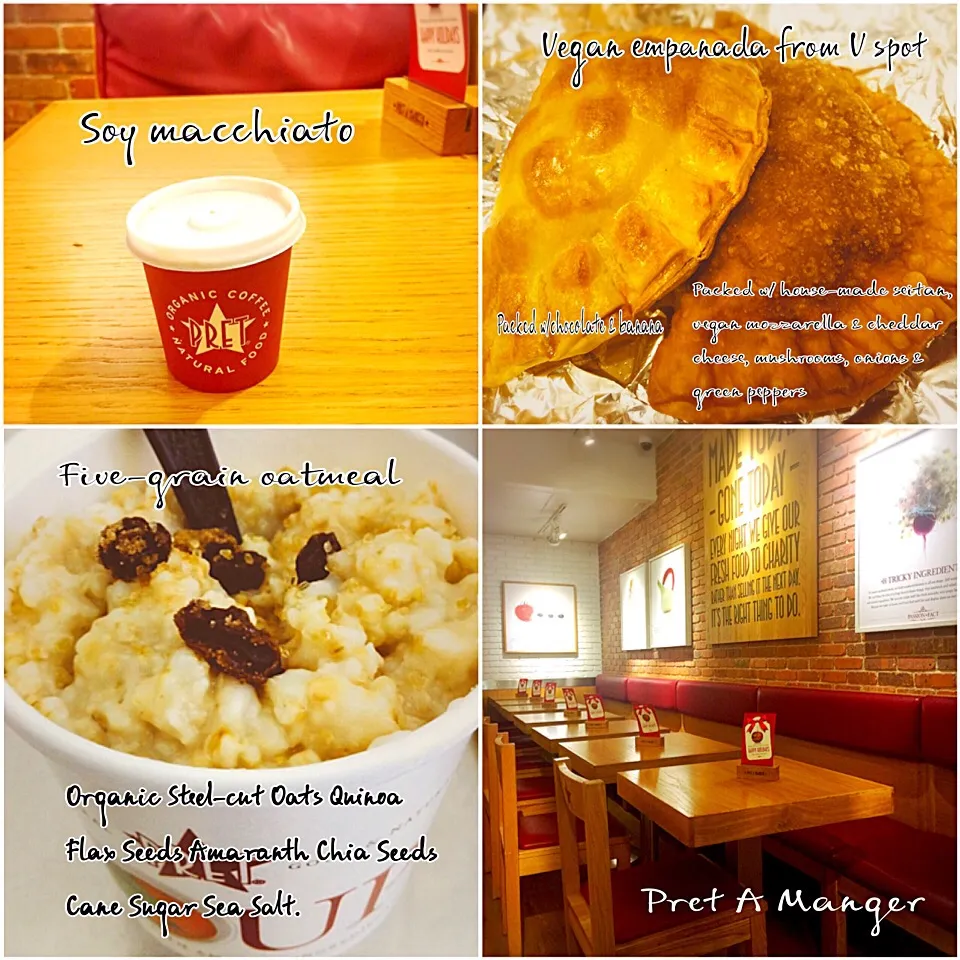 Snapdishの料理写真:Pret A Manger&vegan ランチ|erisさん