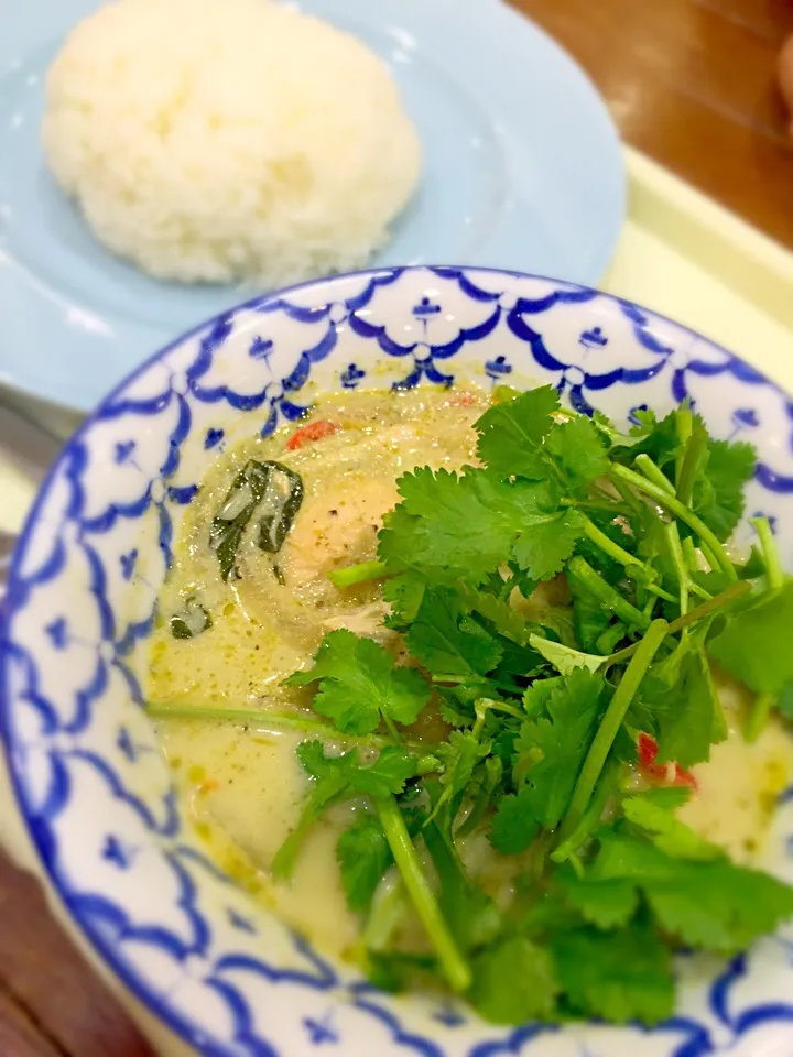 パクチー大好き😍💕💝グリーンカレー🍛✨|eriさん