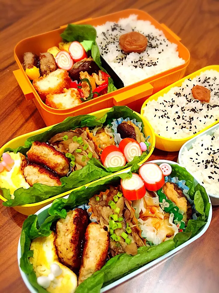 Snapdishの料理写真:先週のお弁当☆|yumisyuiさん