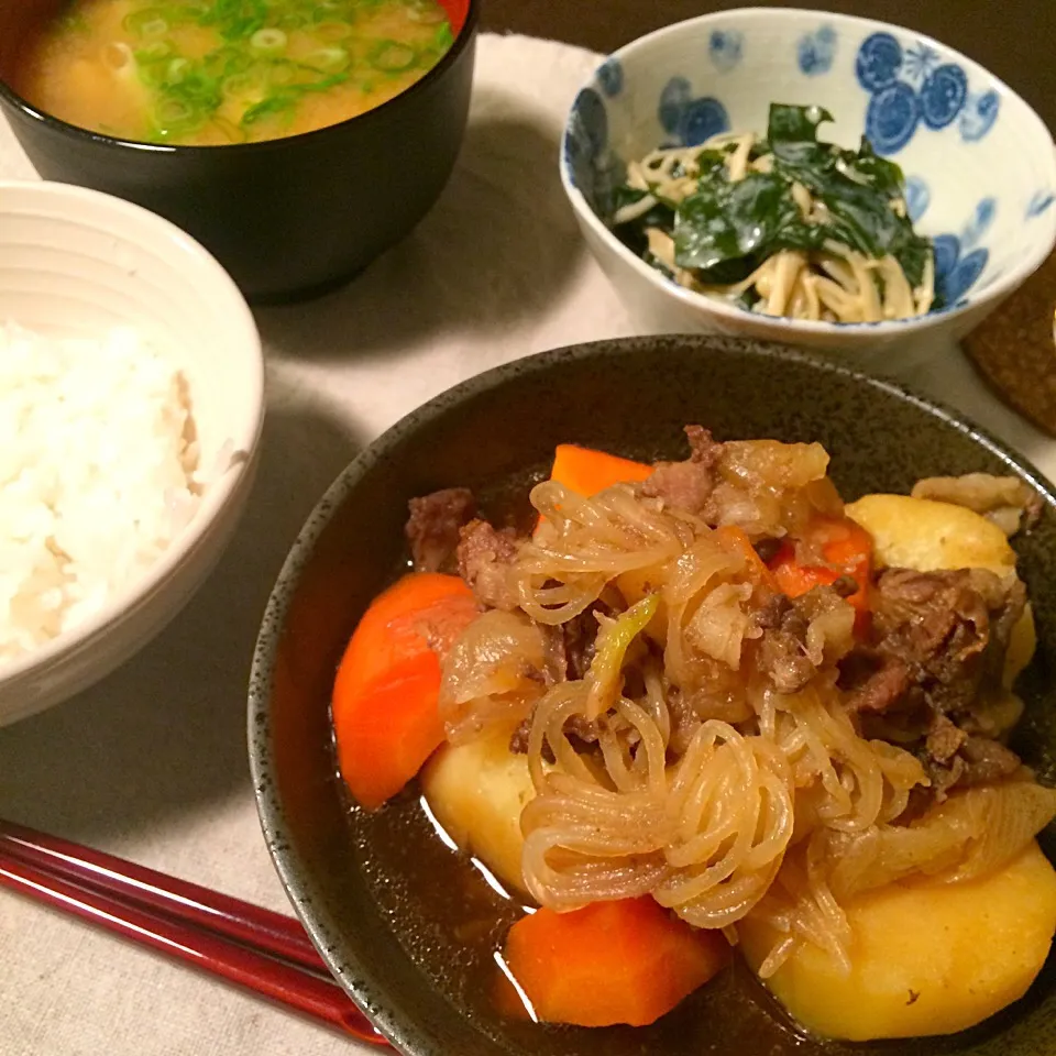 肉じゃが定食|ゆきてぃさん