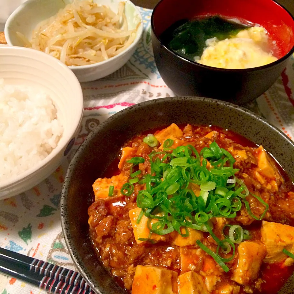 山椒たっぷり麻婆豆腐定食|ゆきてぃさん