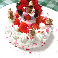 Snapdishの料理写真:クリスマスケーキ|mieさん