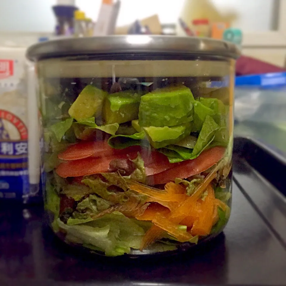 Salad des avocats|londonfrogさん