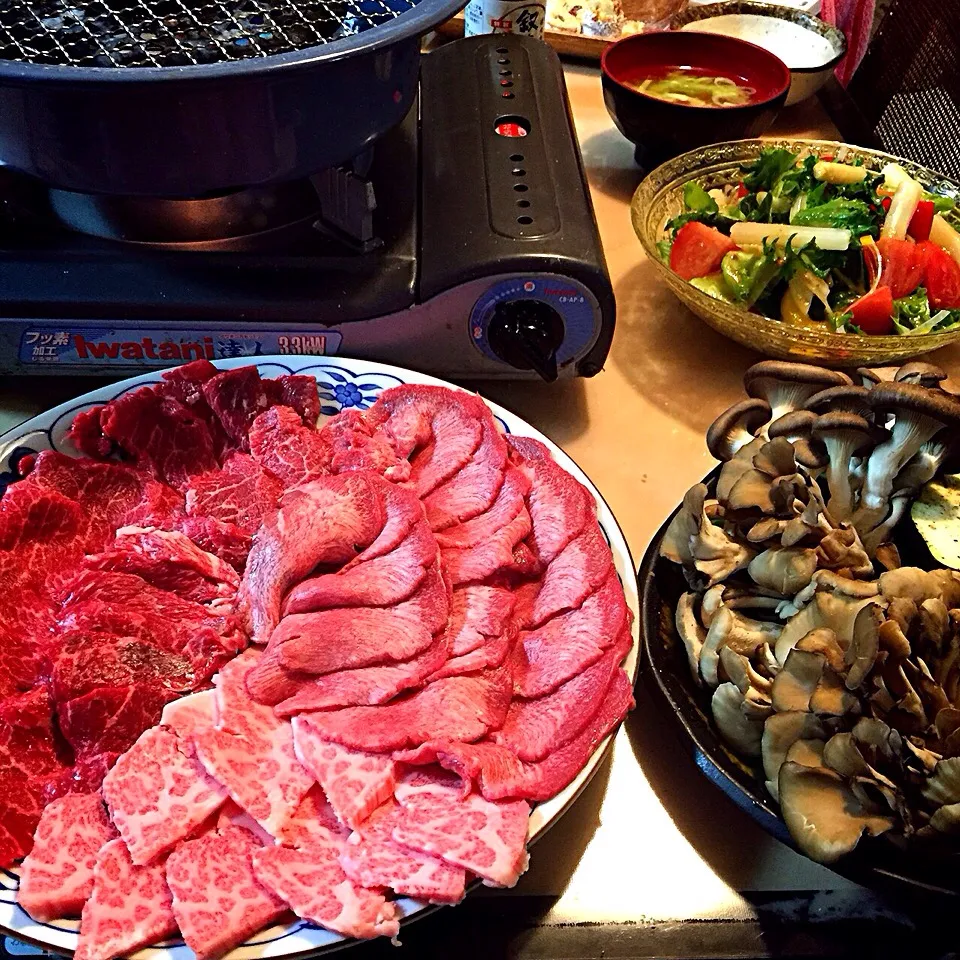 お家焼き肉！|夏蜜柑さん